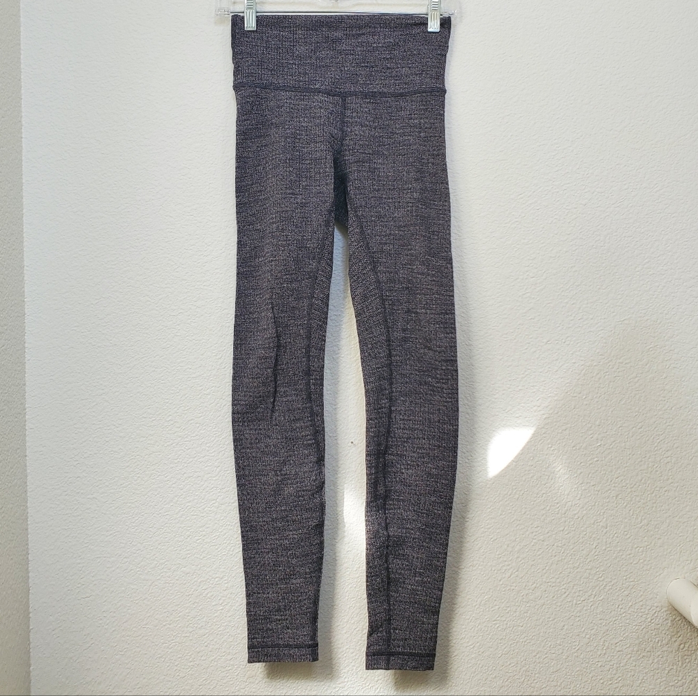 Lululemon wunder under Heathered herringbone size 4